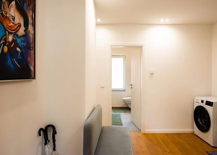 Schoene, Zentrale Fuer 4 Personen Apartman Augsburg